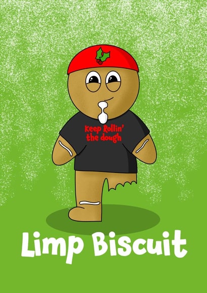 Limp Biscuit Christmas Card created by BeckiLamby