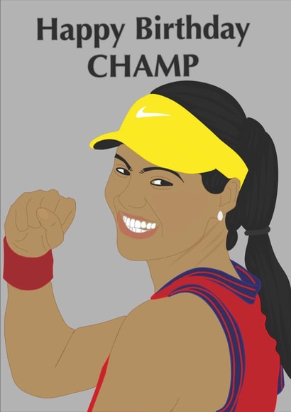 Happy Birthday champ created by Illustrationsbyisha
