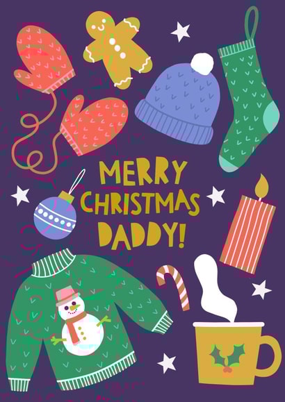 Merry Christmas Daddy! created by Zoe Spry