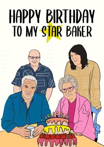 The great British bake off birthday  created by Doublea