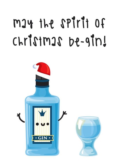 May the spirit of Christmas be-gin! created by Kat Prentki