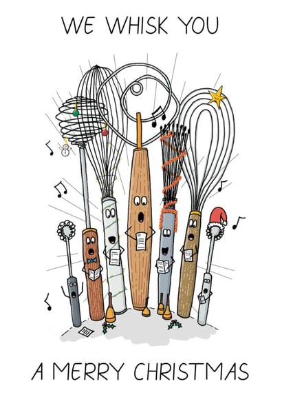 Whisk You A Merry Christmas created by Capybara Chris