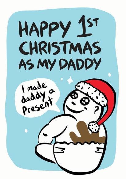 Happy 1st Christmas as my daddy created by Woody's Design