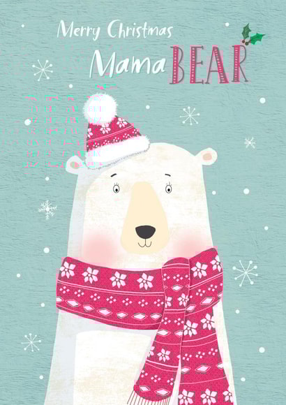 Christmas Mama Bear created by cory reid