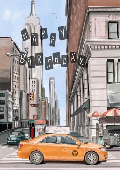 New York birthday card! created by AP Designs