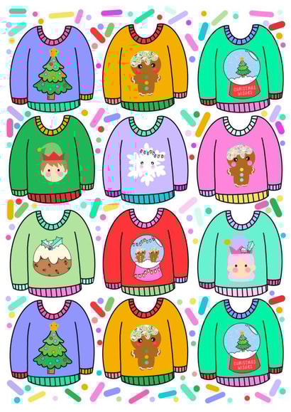 Jolly Christmas Jumpers created by Blossom’s