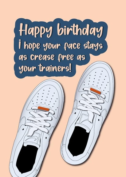 Who hates creases in their Air forces created by Quinton cards