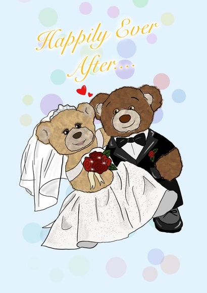 Wedding Day - Happily Ever After Bears created by Dream Doodles