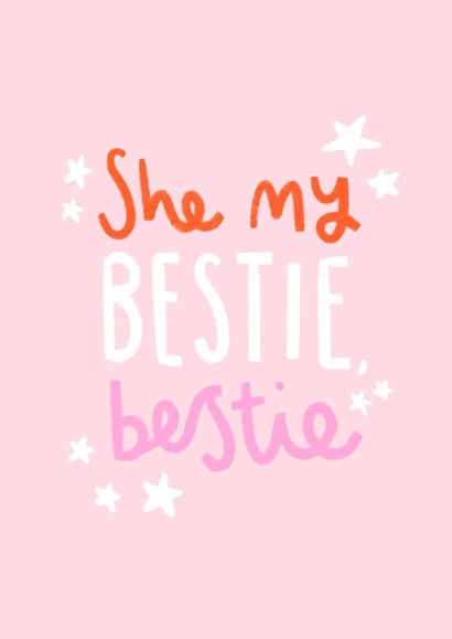 Bestie Card created by Charley Muttitt