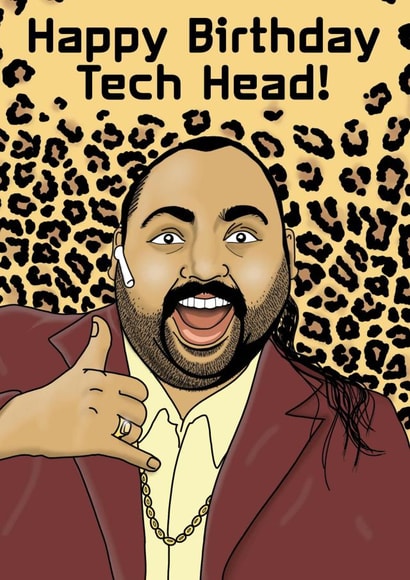 Chabuddy G Birthday Card created by Georgina Thorne