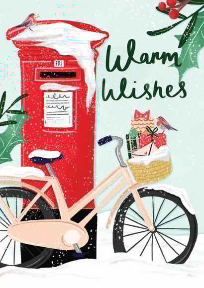 Postbox Christmas Card  created by Simply Katy