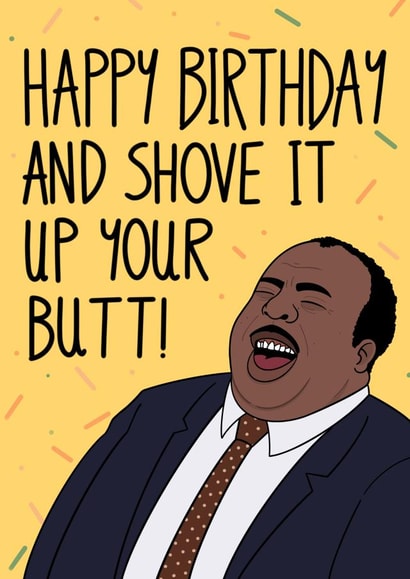 The Office Birthday Card created by Luke Oxtoby