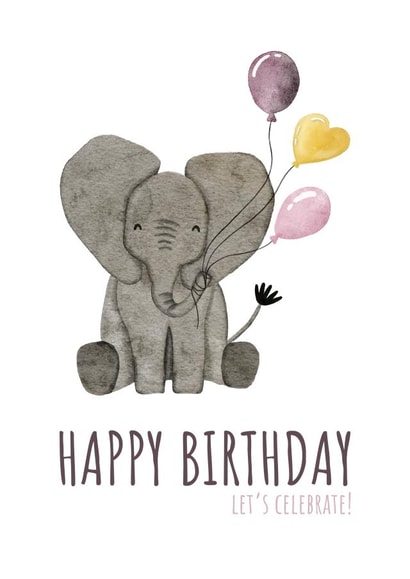 Happy Birthday, Let's Celebrate! created by Tiia Mari Designs