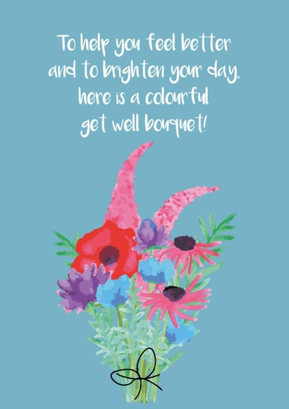 Get Well Bouquet created by Rhymes To Remember