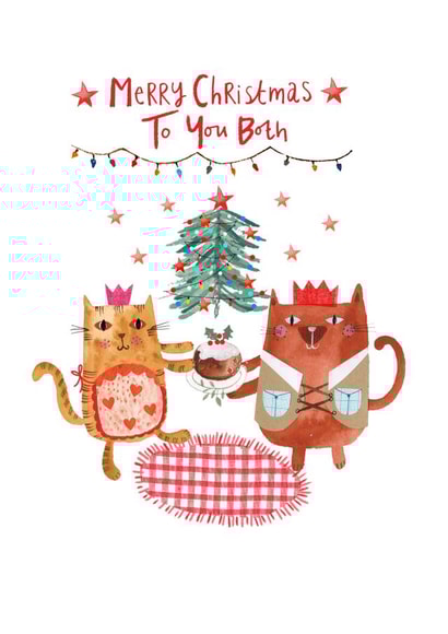 To You Both Christmas Cats created by Lindsay loves to draw