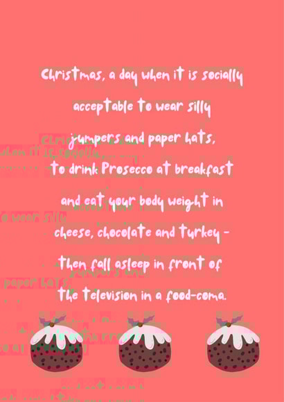 Socially acceptable Christmas  created by Hare and Bear Design