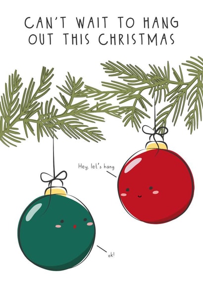 Let's Hang Out This Christmas created by Cheeky Peeky