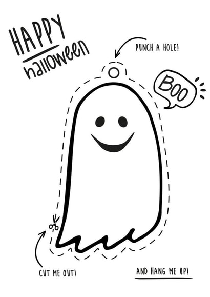 Halloween Make Your Own Decoration Card 1000 created by Jodie Gaul & Co