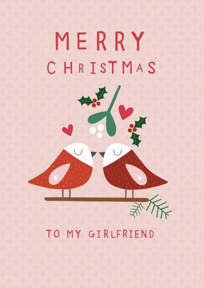 Merry Christmas Girlfriend created by Sally Payne Design