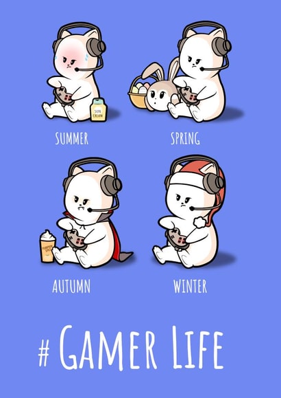 Video Gamer Life created by NerdShizzle