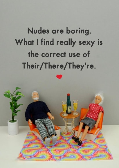 Nudes created by Bold & Bright Cards