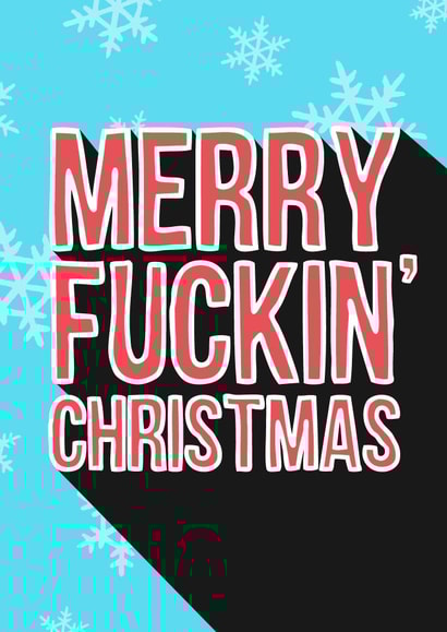 Merry F'n Christmas created by UhOh