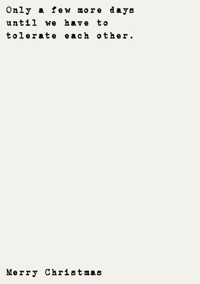 Sarcastic Christmas created by UhOh