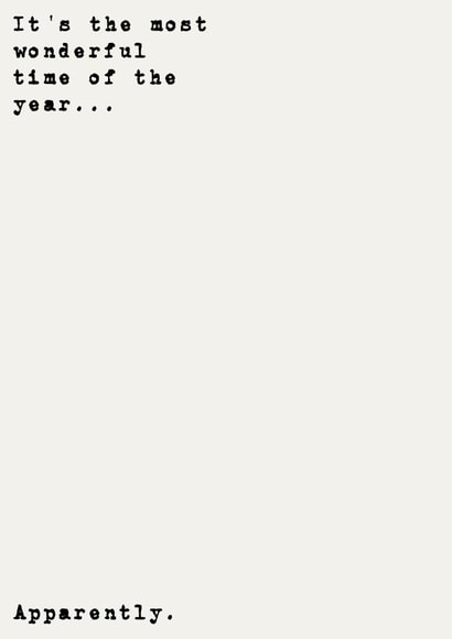 Wonderful Time of the Year... Apparently created by UhOh