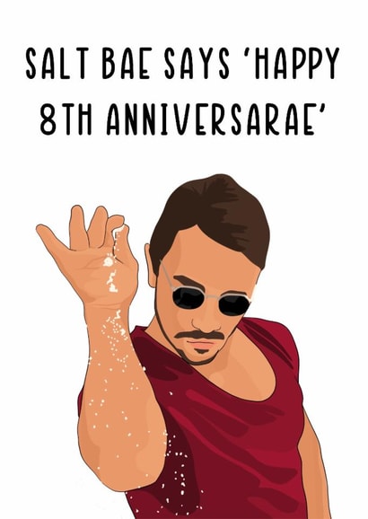 8th Anniversary  created by Daniella Illustrates 