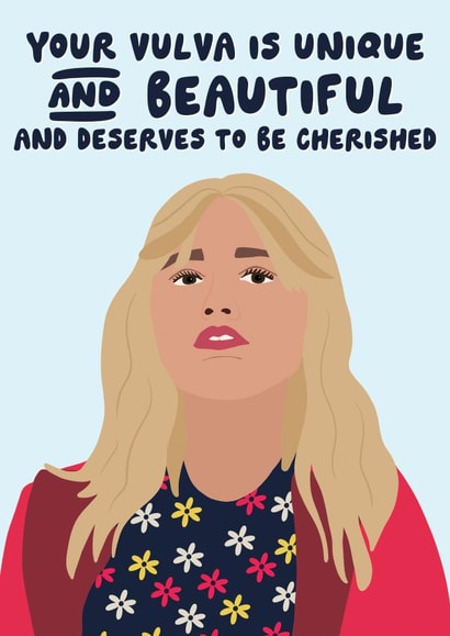 Sex Education Funny Birthday Card created by Sweetlove Press