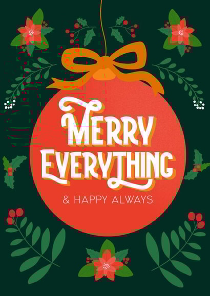 Merry Everything & Happy Always! created by Fab Bab