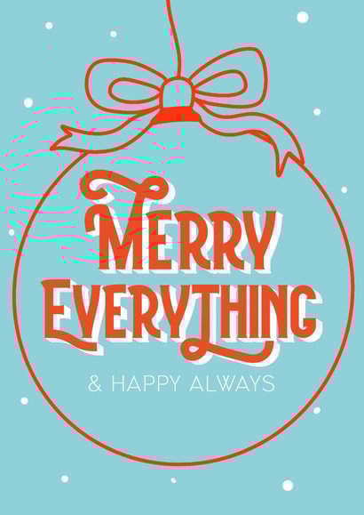 Merry Everything & Happy Always created by Fab Bab