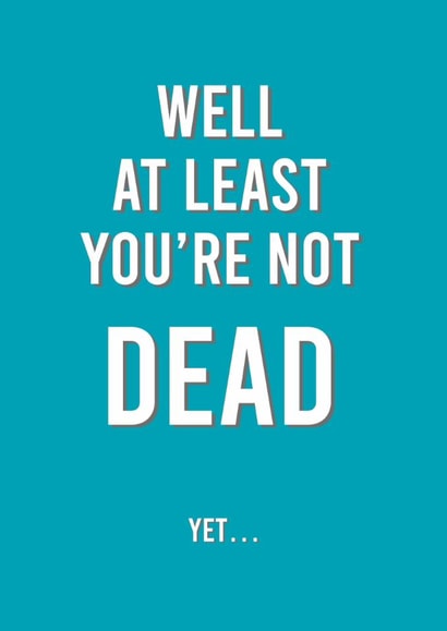 Savage birthday card created by Sean David Cards