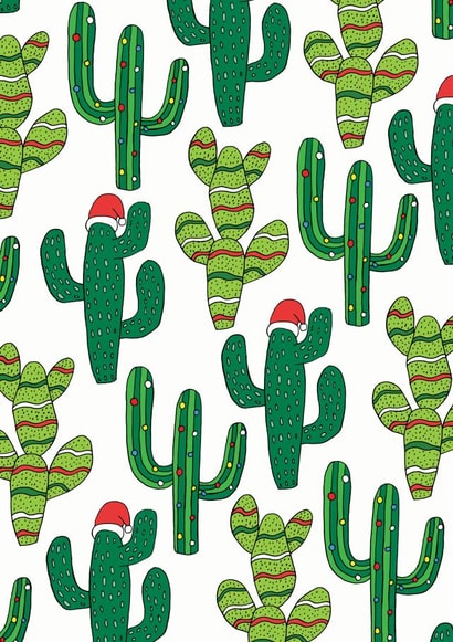 Cactus Christmas Card created by Pearl Ivy