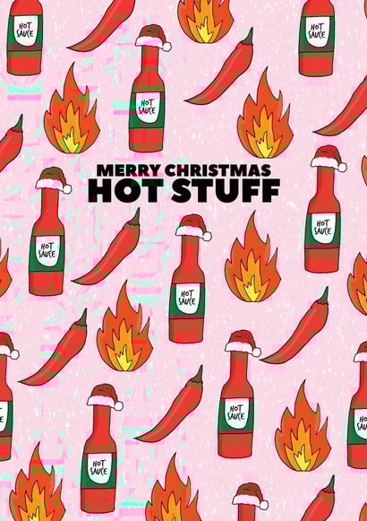 Merry Christmas Hot Stuff created by Pearl Ivy