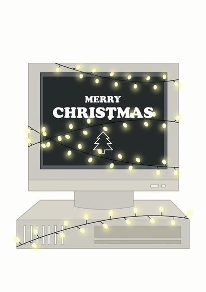 Merry Christmas Office Card created by Pearl Ivy