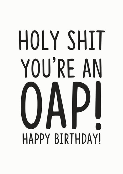 OAP BIRTHDAY CARD created by Luella York
