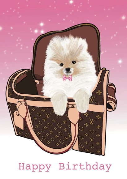 Cute Dog created by Pretty Rich