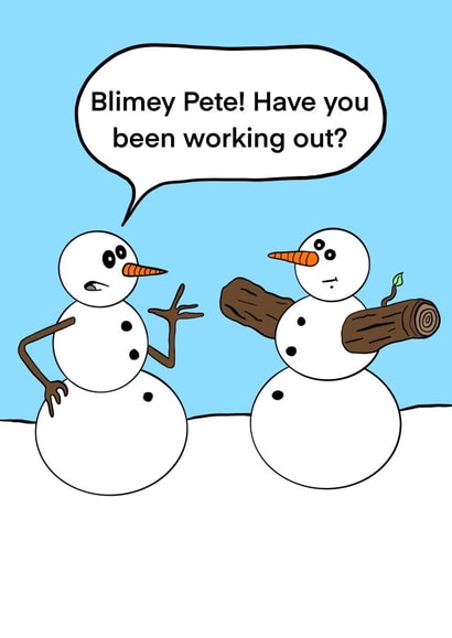 Blimey Pete!  created by Fat Cat Cards