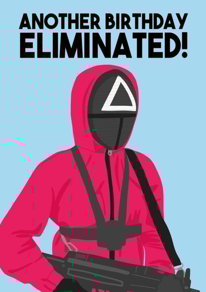 Squid Game Birthday created by I Made A Card