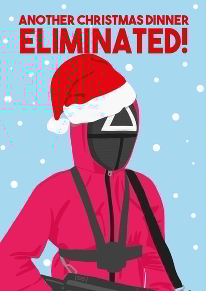 Squid Game Christmas created by I Made A Card
