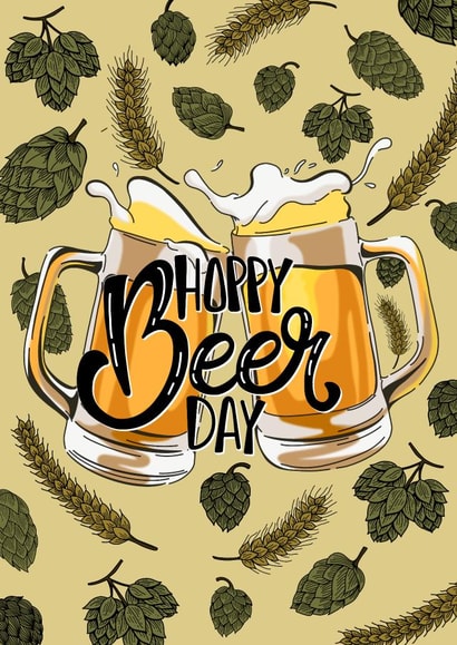 Hoppy Beer Day! created by Blondies Cards