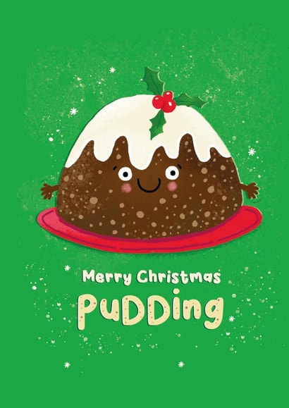 Merry Christmas Pudding created by Studio Squiggle