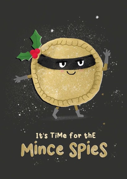 It's time for the mince spies created by Studio Squiggle