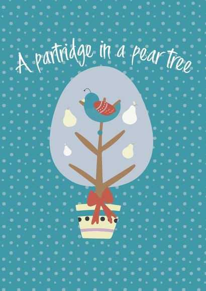 A partridge in a pear tree created by Prints With Personality
