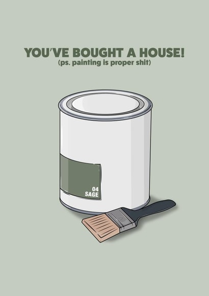 Paintings shit - New home card created by HURRICANE REMI