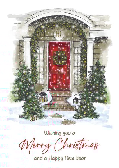 Merry Christmas and a Happy New Year Card created by Michael Cutler