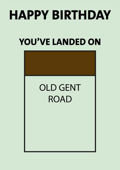 Monopoly Birthday Card for an Old Gent! created by Rosewood Design