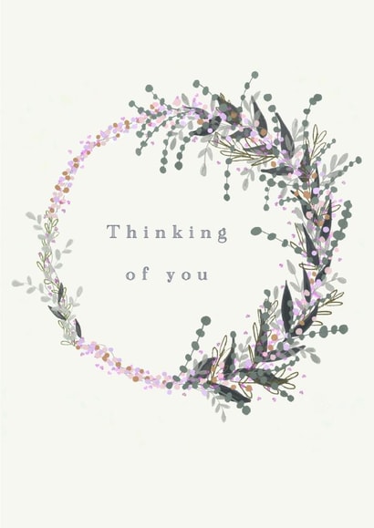 Thinking of you. created by Eve