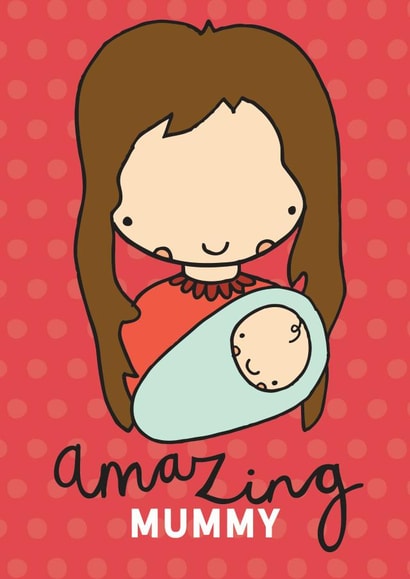 Amazing Mummy Card created by Dottypink Designs